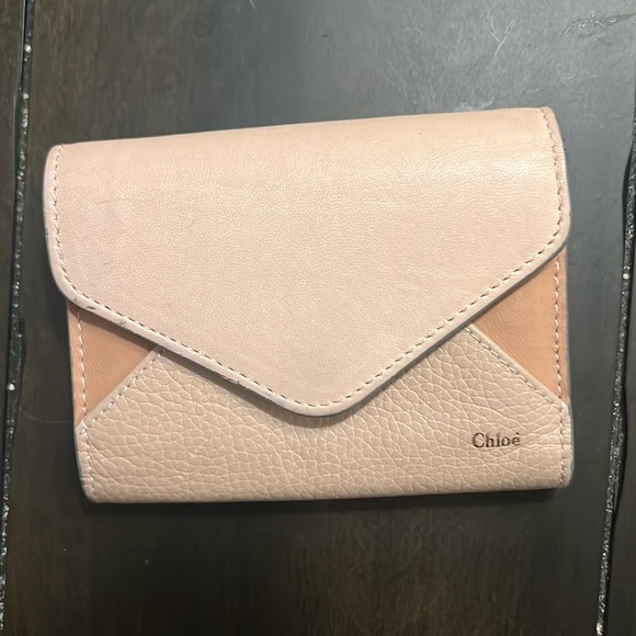 Chloe patchwork leather trifold wallet - Picture 2 of 10